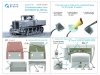 Quinta Studio QDS-35157 Komintern Artillery Tractor 3D-Printed & coloured Interior on decal paper (Trumpeter) (Small version) 1/35